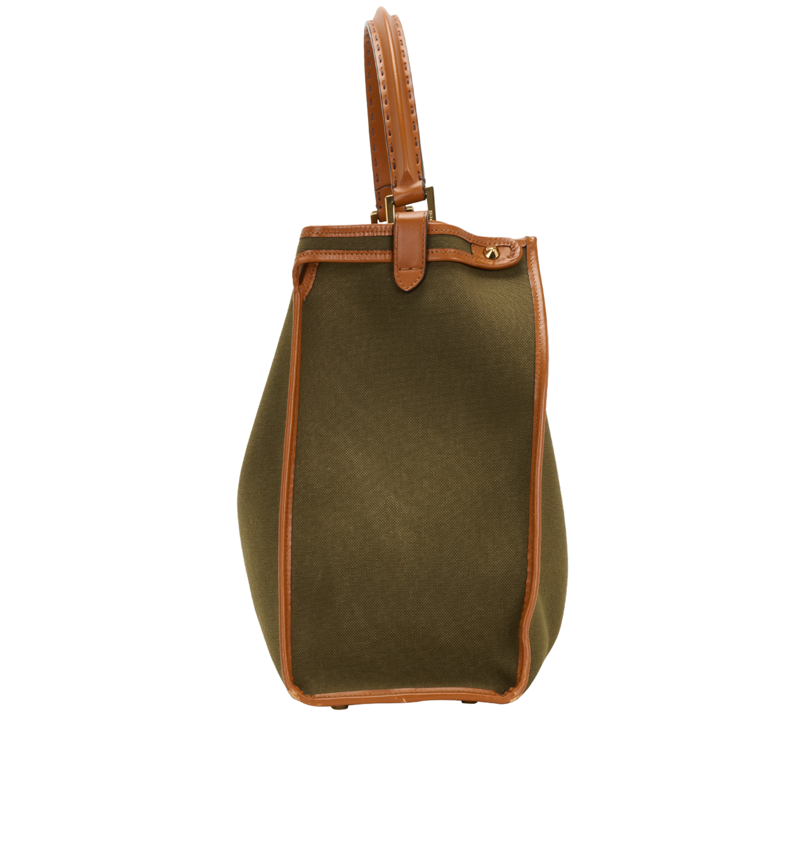 Large Peekaboo X-Lite, &pound;1,700, Handbags, Green, Canvas, Bottom view